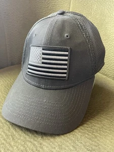 American Flag GPSU Union Pacific Fitted Trucker Cap Gray M/L 39Thirty New Era - Picture 1 of 6