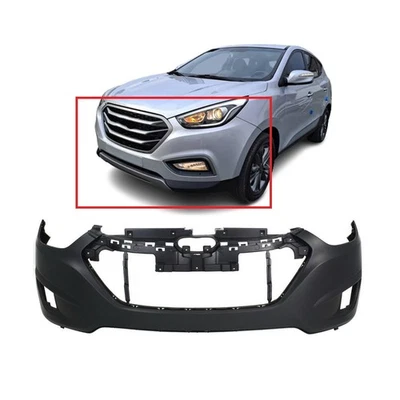 Cubierta de parachoques delantero para Hyundai Tucson GL GLS L Limited SE 2010-2015 con orificios antiniebla Foto 1 de 4