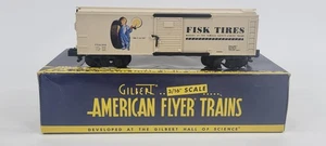 RARE S-Gauge American Flyer  6-48242 Fisk Tires Box Car - NETCA 2005 - NIB - Picture 1 of 10