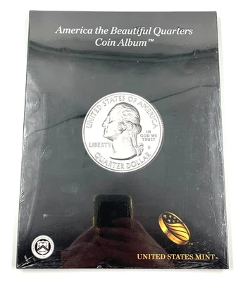 America the Beautiful Quarters Coin Album - United States Mint - No Coins Sealed - Image 1 of 2