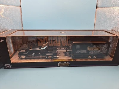 M2 MACHINES ‘73 CHEVY CHEYENNE 30 DUALLY & ‘73 GMC SIERRA SQUAREBODY SYNDICATE - Image 1 of 4