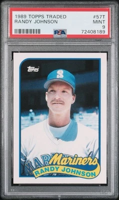 1989 Topps Traded - Randy Johnson #57T (RC) - Image 1 of 2