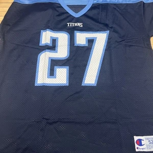 Vintaged Champion Ohio State Eddie George #27 Tennessee Titans Blue Jersey 52 - Picture 1 of 12