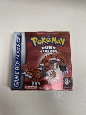 Pokemon Ruby Version Gameboy Advance Boxed with Manual and Inserts Tested - Image 1 of 4