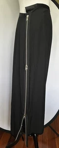 Women's Junya Watanabe Comme Des Garçons Wool Skirt Size S Color Black - Picture 1 of 22