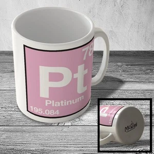 MUG_ELEM_103 (78) Platinum - Pt - Science Mug - Picture 1 of 1