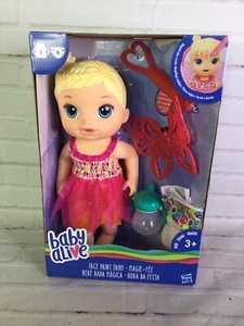 Hasbro Baby Alive Face Paint Fairy Doll Blonde Hair Blue Eyes B9723 NEW - Picture 1 of 10
