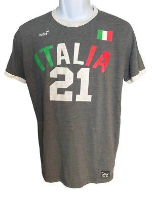 Camiseta Mitre Elite Hombre S Italia #21 Estampado Gráfico Foto 1 de 4