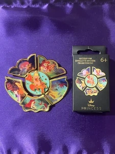 Full Set - Little Mermaid Lenticular Puzzle Blind Box Pins - NEW - Picture 1 of 4