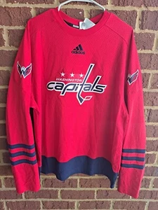 WASHINGTON CAPITALS ADIDAS TRIKOT GRÖSSE 52 L HERREN HOCKEY NEU MIT ETIKETT AUTHENTISCH $ 120 🔥 - Bild 1 von 8