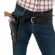 Smiffys 40304 Cowboy Costume Holster And Belt - Black