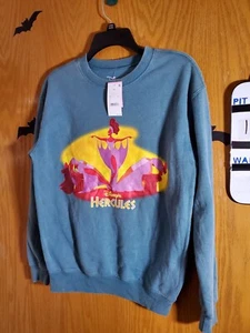 Walt Disney World The Muse - Hercules Pullover Sweatshirt XSmall grün übergroß - Bild 1 von 10