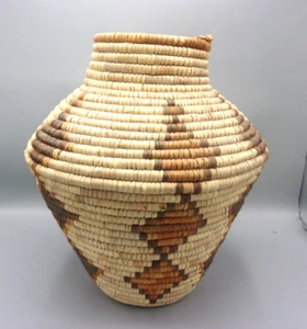 Pakistani Coiled Basket - Picture 1 of 2