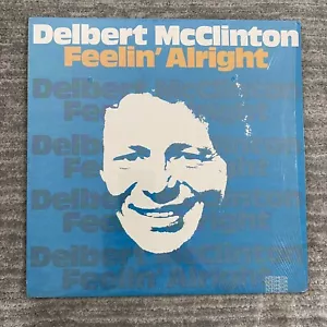 DELBERT McCLINTON, Feelin' Alright Intermedia 1982 LP Shrink EX - Foto 1 di 6