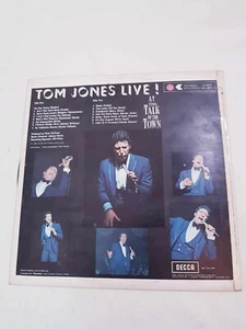 TOM JONES - Live at the Talk of the Town (UK 1967 Stereo Vinyl LP) **VG+/VG+**. - Picture 1 of 12