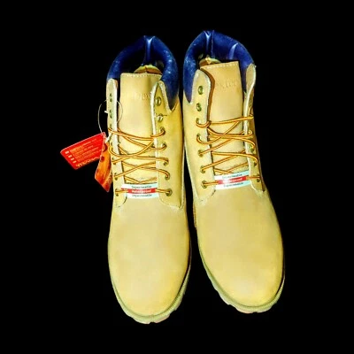 Men's Size 15 Wide Width Dexter Waterproof Snow Boots Wheat Work Lace-up Shoes - Image 1 of 4