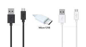 1m 2m Micro USB Data Charger Cable Lead for Samsung Galaxy J5 2016 J7 2016 - Picture 1 of 6