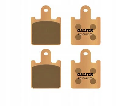 PLAQUETTES DE FREIN KH417/4 SINTERED METALLIC (GOLD) STREET, FRONT KAWASAKI ZX 6 - Photo 1/4