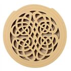 Enhanced Guitar Sound Wood Soundhole Cover For 40 41 Inch Acoustic Guitar
