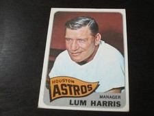 1965 Topps # 274 Lum Harris Card Houston Astros