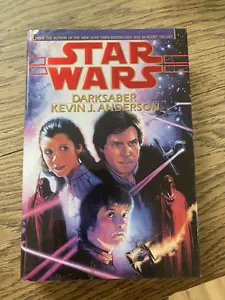 Darksaber by Kevin J. Anderson 1st Edition Hardcover Star Wars Legends - Picture 1 of 3