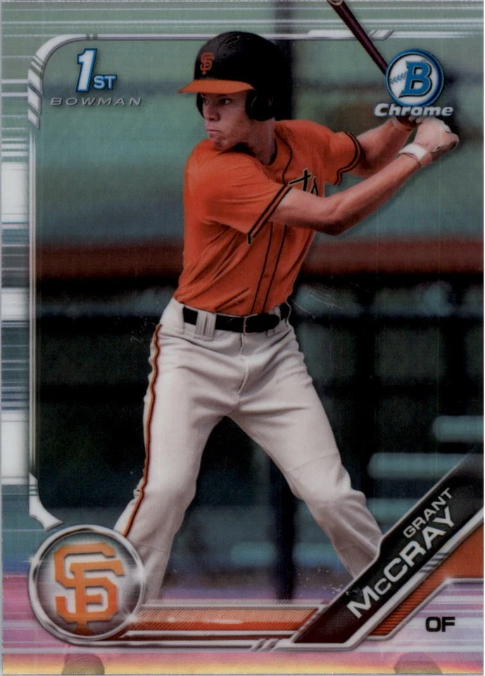 2019 Bowman Chrome Draft Refractors Baseball Card Pick - Image 1 of 1