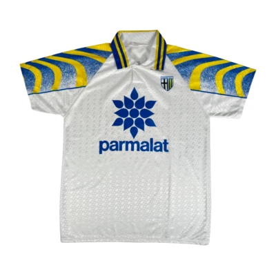 PARMA AC 90s BOOTLEG Home Football Shirt XL Italy Vintage Soccer Jersey - Image 1 of 4