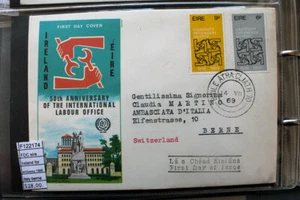 FDC EIRE IRELAND FOR EMBASSY ITALY BERNA 1969 (F122174) - Picture 1 of 1