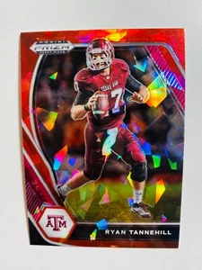 Tarjeta de fútbol americano Panini Prizm #18 2021 Ryan Tannehill Red Ice Insert casi nueva-como nueva NFL - Imagen 1 de 2