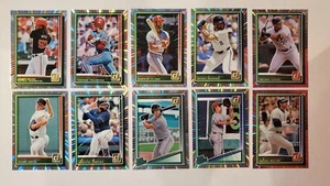 2025 Donruss Baseball - HOLO LASER PARALLELS - Card #s 1-200 - U Pick - Picture 1 of 1