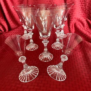 VINTAGE MIKASA "STRATTON" WINE GLASSES SET OF 8 - Picture 1 of 8