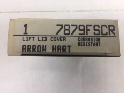 Arrow Hart Corrosion Resistant Receptacle Cover 7879FSCR - Image 1 of 4