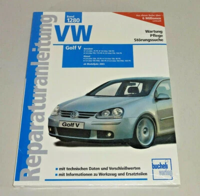 Repair Manual VW Golf V / Golf 5 - Petrol And Diesel from Model Year 2003 - Image 1 of 2