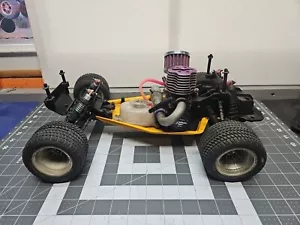 Schumacher Nitro 21 XTR Desert Storm 1:10 Scale 2WD RC Nitro Truck Rare Vintage - Picture 1 of 19