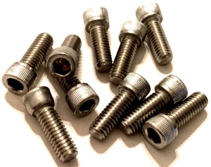 (10) Qty. of 5/16-18  X  7/8" Socket Head Cap Screws Hex Drive Stainless Steel - Picture 1 of 3