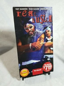 Blockbuster Store Vintage Real Hustla Very RARE VHS Tony Manshino - Picture 1 of 3