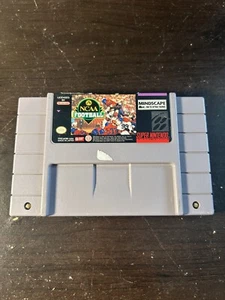 NCAA Football Nintendo SNES - Picture 1 of 2