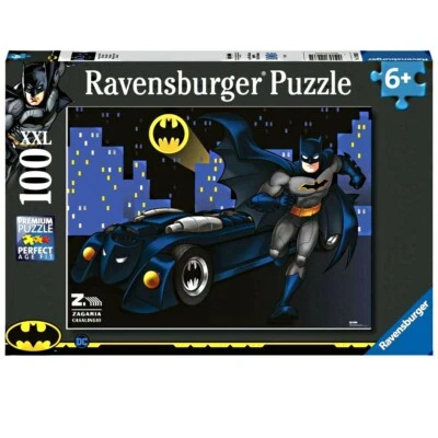 PUZZLE BATMAN XXL 100 PZ PER BAMBINI ETA'+ 6 ANNI RAVENSBURGER - Immagine 1 di 2