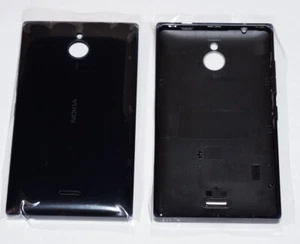 Original Nokia X2 Battery Cover Backcover Buttons Black - Picture 1 of 1