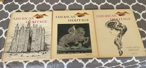 1969 American Heritage Hardcover Bücher Posten von 3 Geschichtsbüchern Februar, April, Juni - Bild 1 von 2