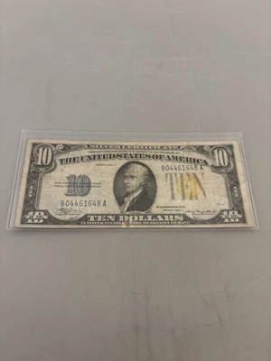 1934 Silver Certificate North Africa  - Image 1 of 2