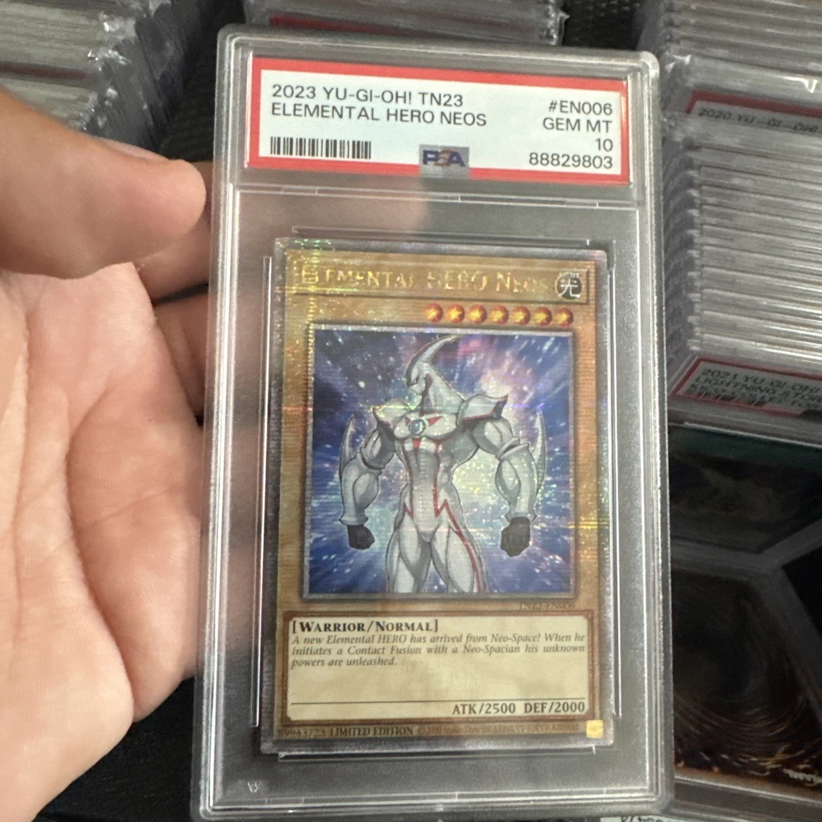 Elemental HERO Neos Professional Sports Authenticator (PSA) Yu-Gi