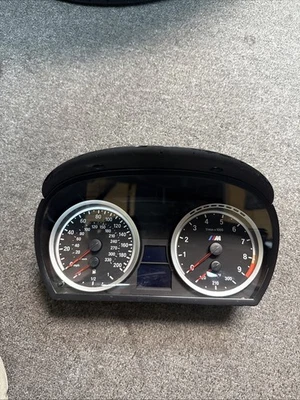 BMW E90 E92 E93 M3 2008-2013 velocímetro delantero DCT cuadro de instrumentos OEM Foto 1 de 4