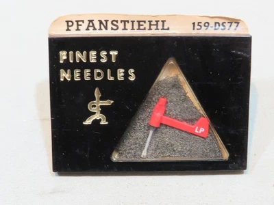 NOS Pfanstiehl 159-DS77 Diamond Phonograph Needle Astatic - Image 1 of 2