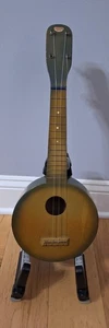 Gretch N.Y.C Vintage Camp Uke Ukulele with Original Canvas Bag 1930s or 40s - Picture 1 of 22