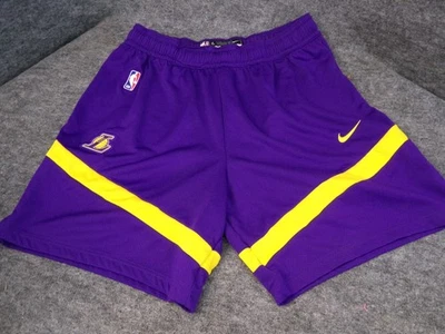 Pantalones Cortos de Práctica Nike NBA Authentics Para Hombre Talla XL Los Angeles Lakers Púrpura/Dorado Foto 1 de 4