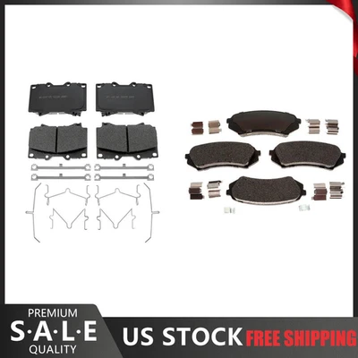 Pastillas de freno delanteras y traseras de cerámica R-Line para Lexus LX470 2007 2006 2005 2004-1998 Foto 1 de 4