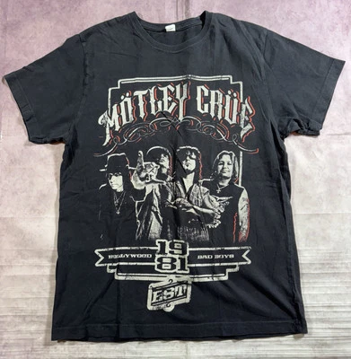 Vintage Motley Crue 2011 Tour Shirt Men’s Sz Medium Rock Music Hair Band 80s 90s - Image 1 of 4