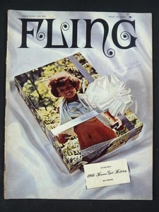 Vintage 1966 Fling Magazine Men's Gentlemen's Pinup Adult - Picture 1 of 3