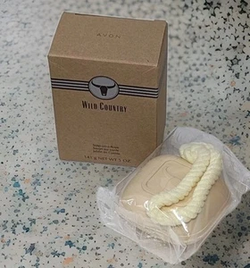 AVON WILD COUNTRY SOAP-ON-A-ROPE NIB 5 OZ,DISCONTINUED - Picture 1 of 1